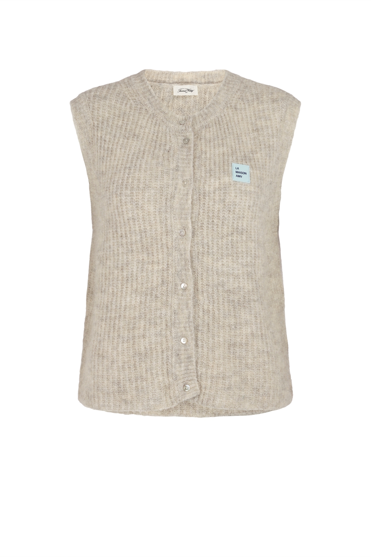 OPUS Damen Strickweste Alpaka Wollmix - Lässige Weste Für Casual Looks