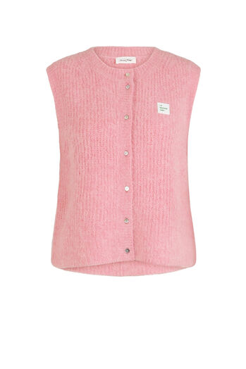 Knitted Vest East with Alpaca