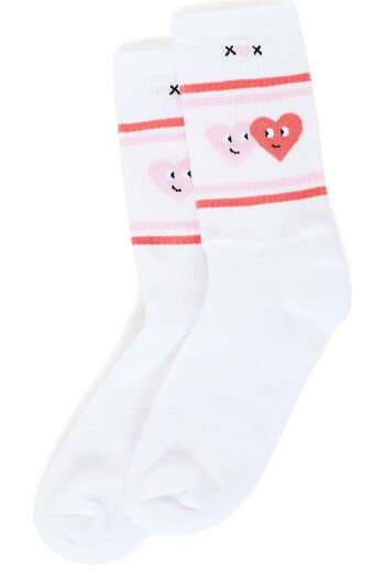 Tennissocken Double Heart