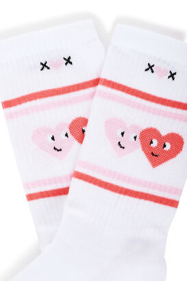 Tennissocken Double Heart