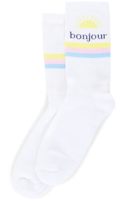 Tennis Socks Bonjour Chérie