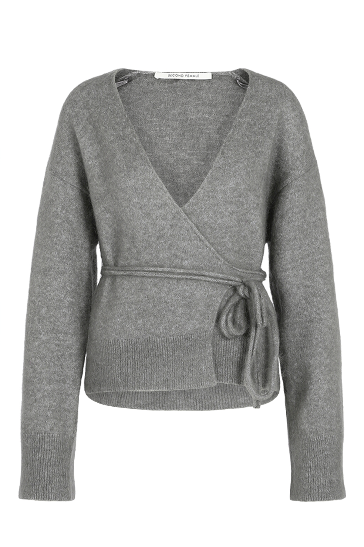 Mohair wrap cardigan deals