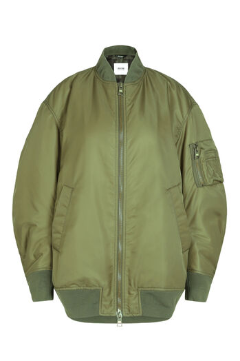 Gefütterte Bomberjacke