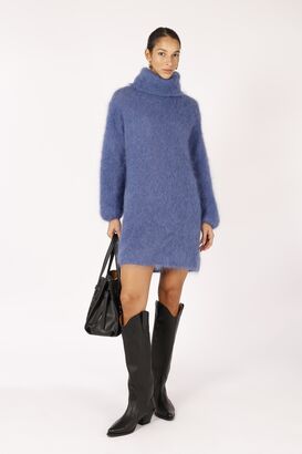 Strickkleid mit Mohair