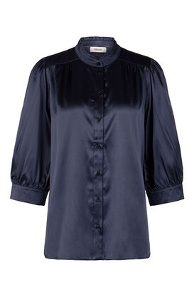Bluse aus Seidenstretch