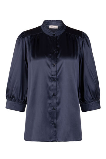 Bluse aus Seidenstretch
