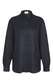 Bluse in Veloursleder Optik