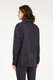 Bluse in Veloursleder Optik