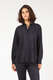 Bluse in Veloursleder Optik