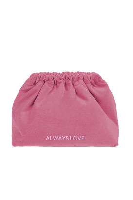 Velvet Clutch Bag "Always Love"