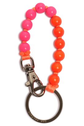 Keychain with Neon Pink und Neon Orange 