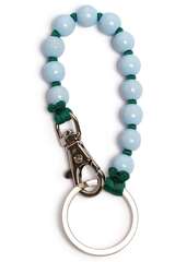 Silver Keychain with Pastel Blue/Green - INA.SEIFART