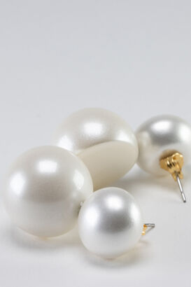 Ohrstecker Double Pearl