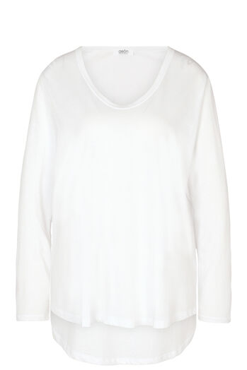Longsleeve mit Bio-Baumwolle und Modal