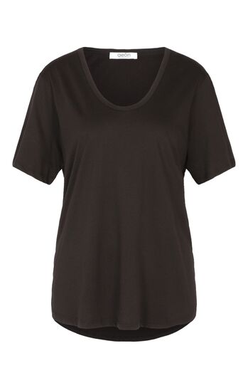 T-Shirt mit Bio-Baumwolle und Modal
