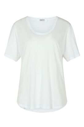 T-Shirt mit Bio-Baumwolle und Modal