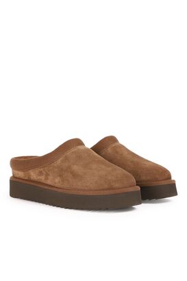 Mule Slippers aus Suede