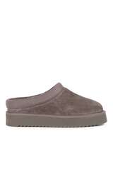 Mule Slippers aus Suede