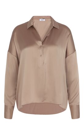 Bluse aus Seiden-Stretch 
