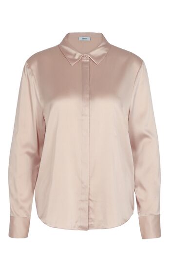 Bluse aus Seiden-Stretch