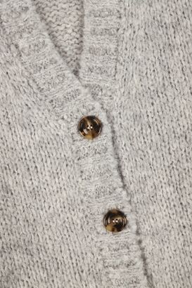 Cardigan mit Alpaka