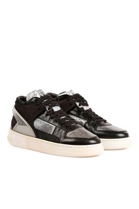 Sneaker Metallic Mid Black