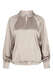 Bluse mit Seide 