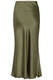Slip Skirt mit Seide