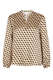 Bluse mit Seide