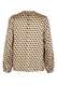 Bluse mit Seide