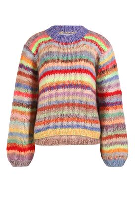 Hand Knitted Jumper Genova with Mohair 