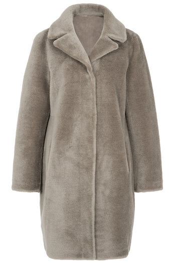 Reversible Coat Venus in Shearling Look