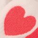 Sneakersocken mit Herz Applikation