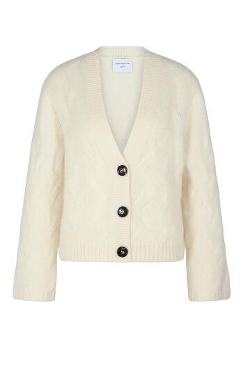 Cardigan aus Cashmere und Seide