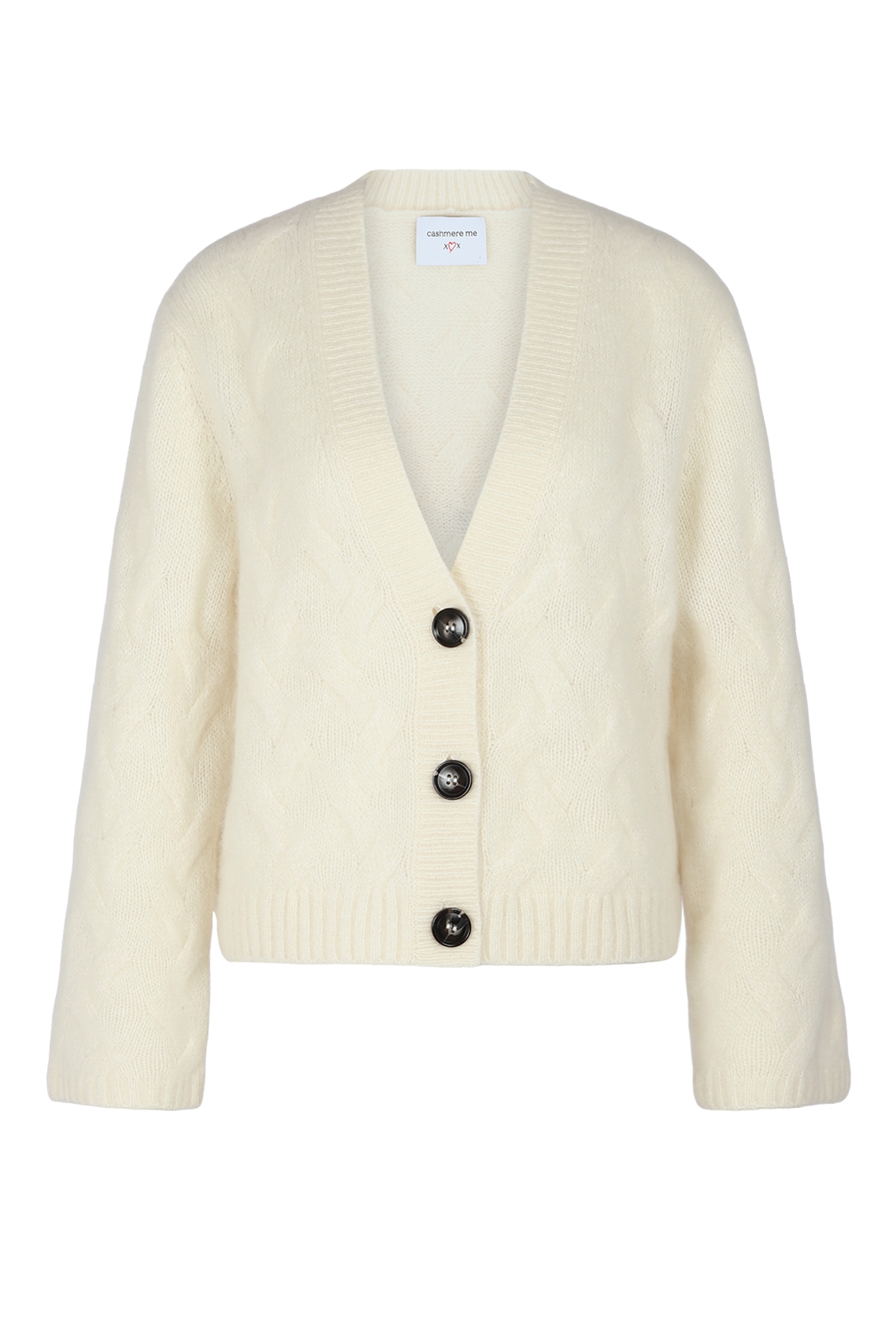 Cashmere and silk cardigan