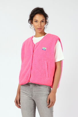 Weste aus Teddyfleece