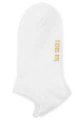 Sneakersocken mit Herz Applikation