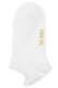 Sneakersocken mit Herz Applikation