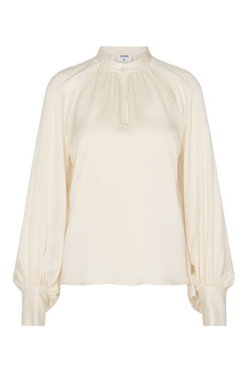 Bluse Stand Collar