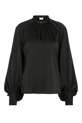 Bluse Stand Collar