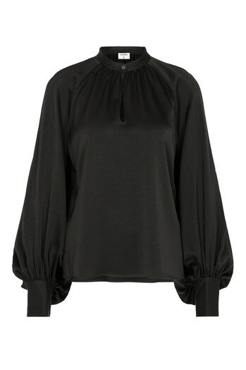 Bluse Stand Collar