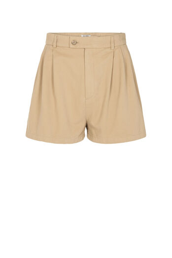 High Waist Pleated Shorts
