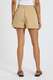 High Waist Pleated Shorts