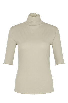 Rib Mock Shirt 