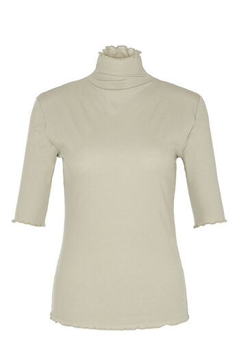 Rib Mock Shirt 