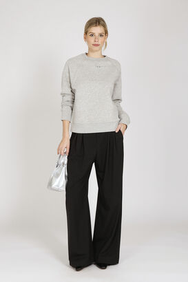 Sweatshirt Upper mit Strassapplikation