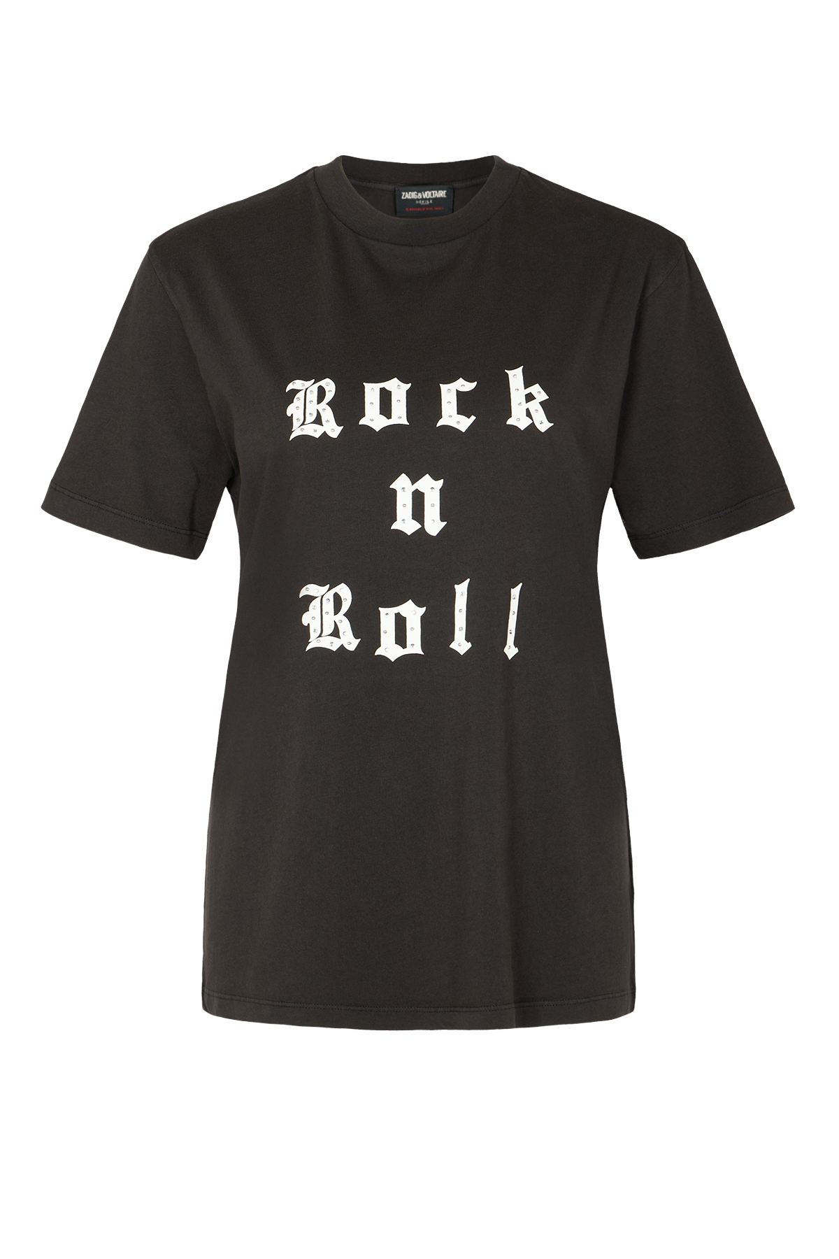 Tシャツ・カットソー ZADIG&VOLTAIRE EDWIN ROCK N ROLL STRASS T-SHIRT T-Shirt Edwin Rock´n Roll Strass | ZADIG & VOLTAIRE