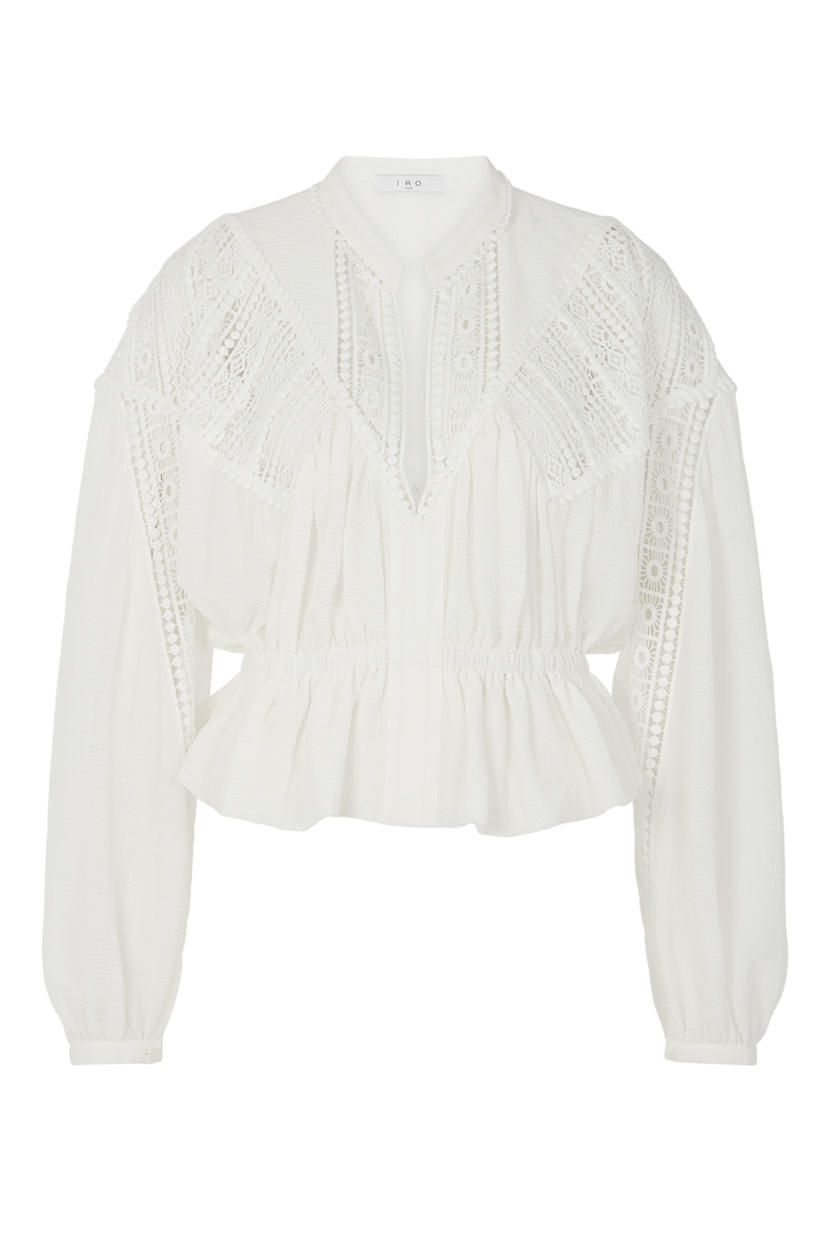 Bluse Rixi mit Spitze