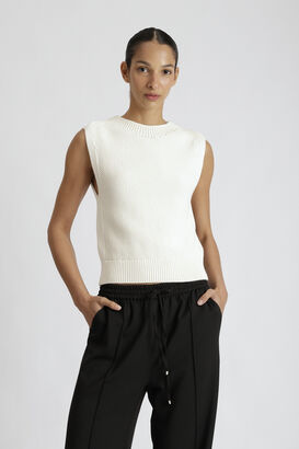 Stricktop aus Baumwolle 
