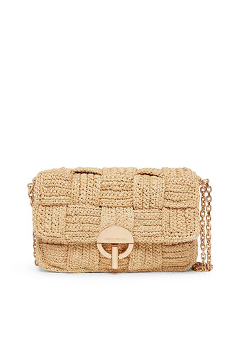 Crossbody Bag Nano Moon Raffia